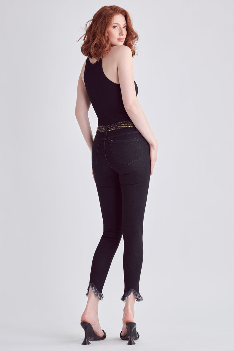 Keira Mid Rise Skinny Jeans