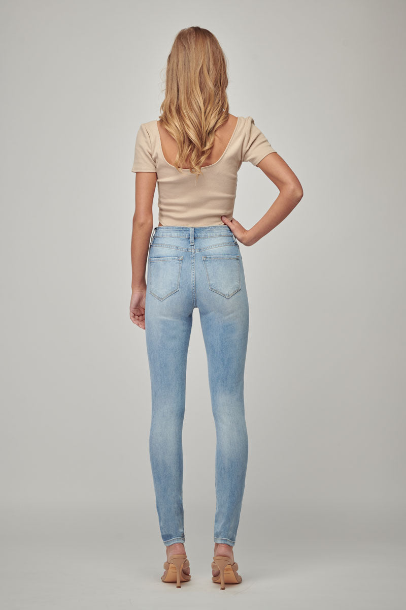 Aiden High Rise Skinny Jeans