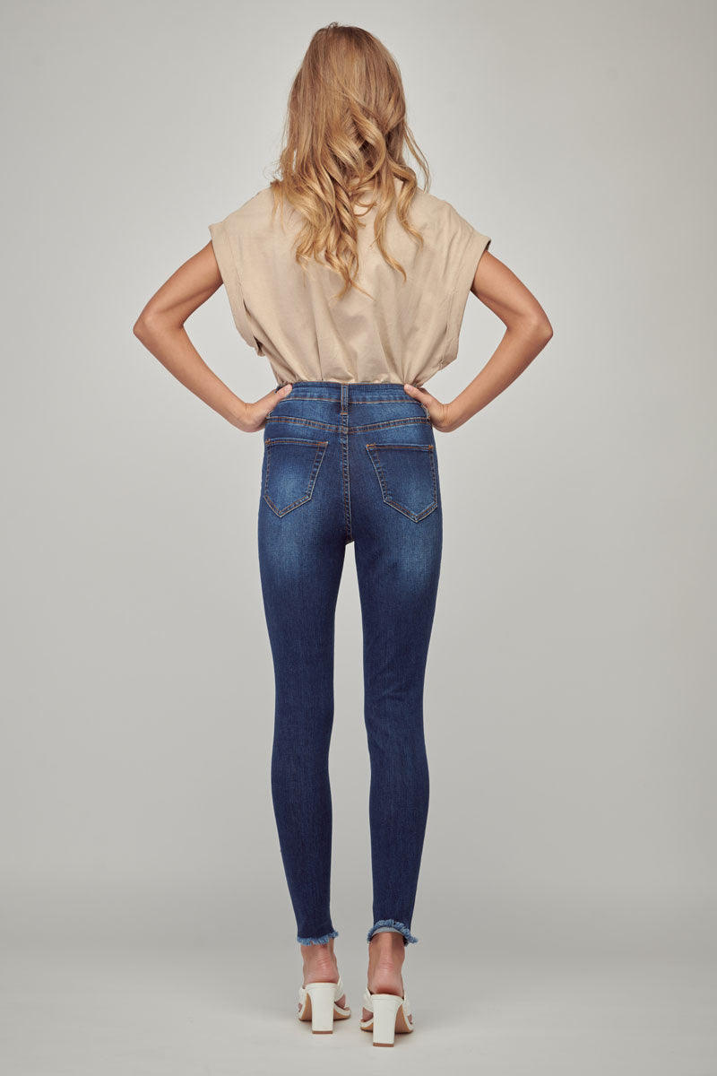 Lisa High Rise Skinny Jeans